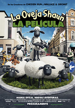 Cartel La oveja Shaun - La película Cartel La oveja Shaun - La película