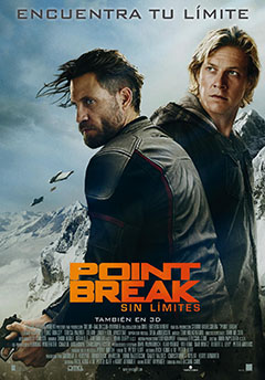 Cartel Point Break (Sin límites) Cartel Point Break (Sin límites)