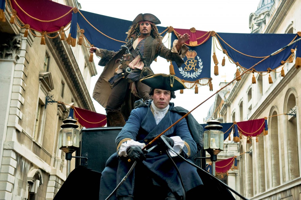 Johnny Depp en Piratas del Caribe 4 Johnny Depp en Piratas del Caribe 4