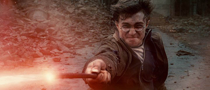 Foto Harry Potter en la batalla final Foto Harry Potter en la batalla final