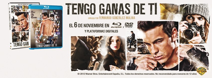 TENGO GANAS DE TI en DVD y BLU-RAY TENGO GANAS DE TI en DVD y BLU-RAY