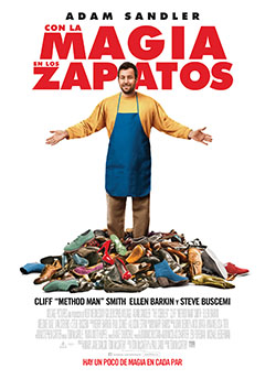 Cartel Con la magia en los zapatos Cartel Con la magia en los zapatos