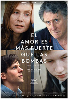 Cartel El amor es más fuerte que las bombas Cartel El amor es más fuerte que las bombas